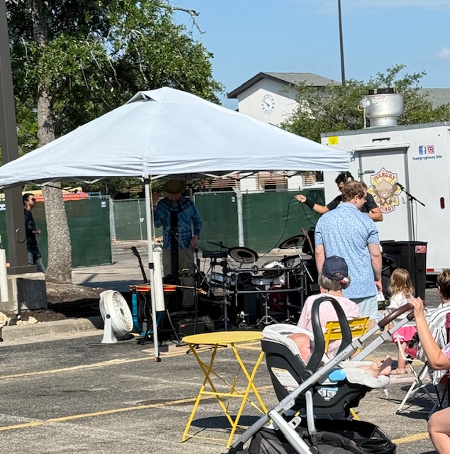 Family friendly entertainment at The Woodlands Farmers Market